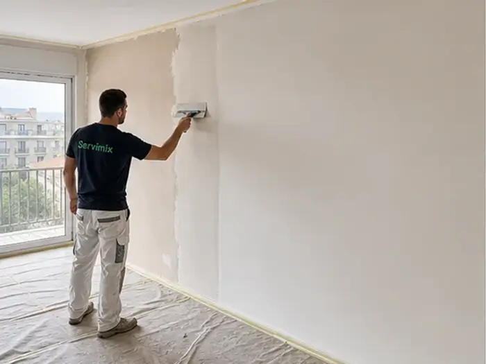 Preparamos tus paredes para un acabado liso y uniforme